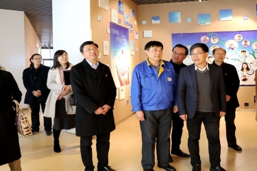2020年1月3日，时任浙江省民政厅党组成员、副厅长江宇莅临918博天堂纸业调研企业发展情况、党建工作